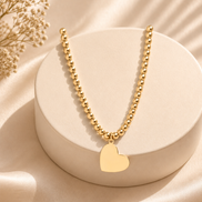 Heart Stretch Necklace