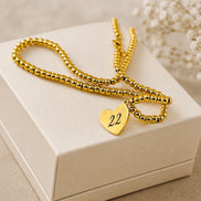 Heart Stretch Necklace