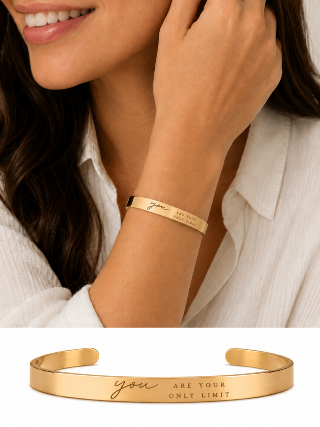 Wear Your Words™ Cuff Bracelet