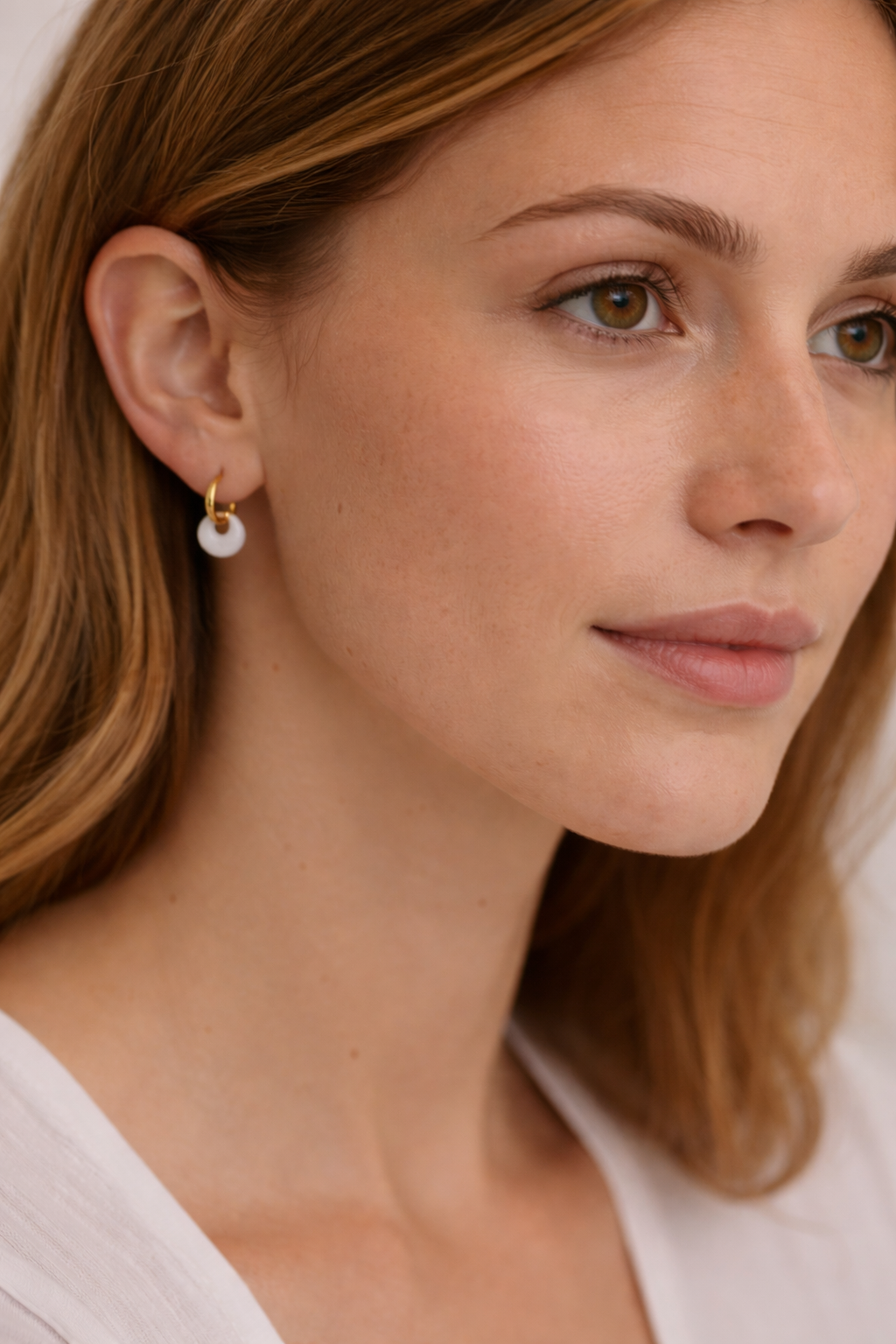 Tiny Donut Polymer Clay Earrings