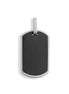 Black Silver Tag