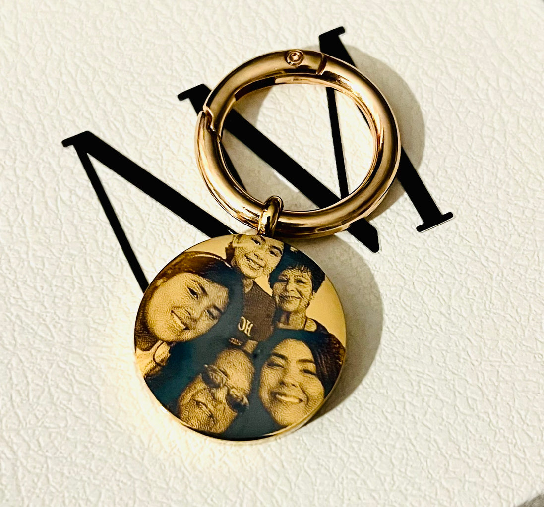 Personalized Photo Keychain