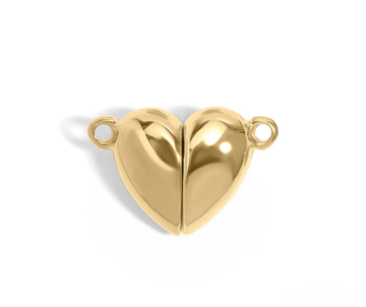 Heart Magnetic Clasp Necklace Love