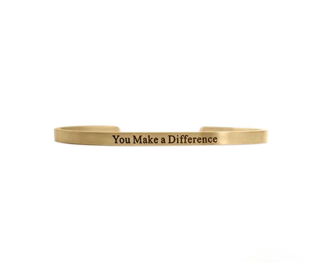 You Make a Difference Bracelet